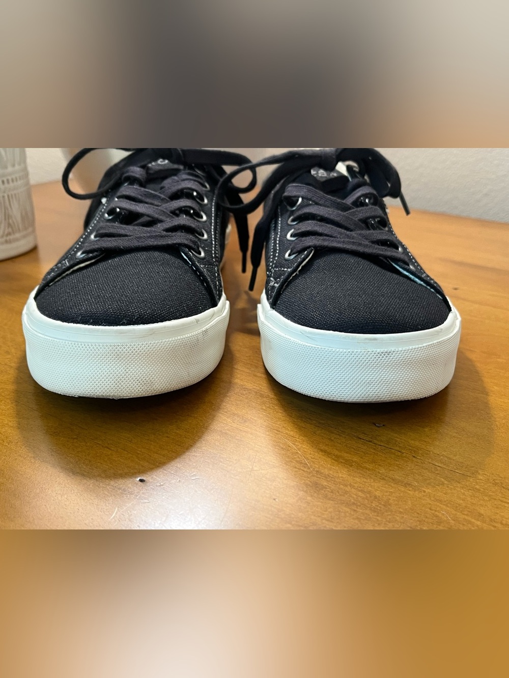 Taos Footwear Plim Soul Black Canvas Sneakers • Size 9 • EUC - Picture 7 of 10